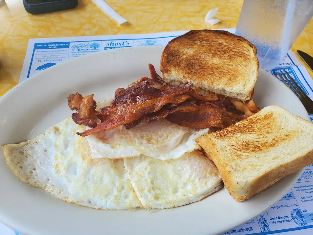 Eggs Bacon Toast
