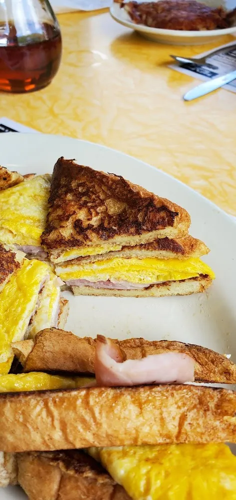 Pancake Club Sandwich